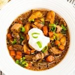 Instant Pot Steak & Potato Soup