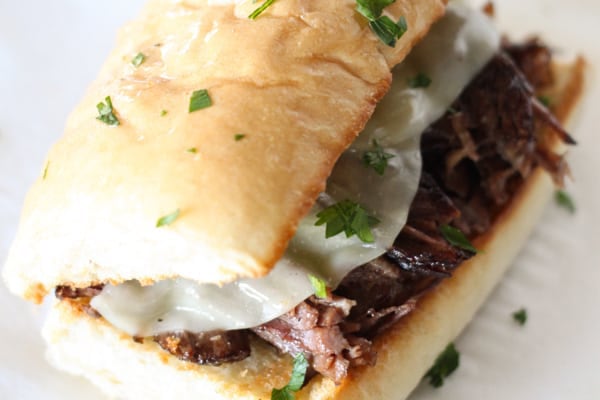 INSTANT POT FRENCH DIP SANDWICH 