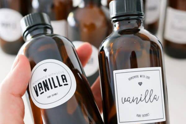 Printable Vanilla Extract Labels - Tidbits