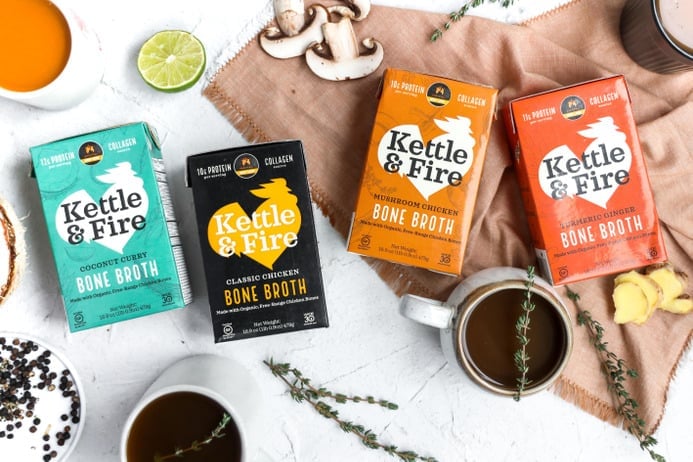 Kettle & Fire Bone Broths Range