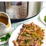 Instant Pot Pork Shoulder With Gravy (Step-By-Step)