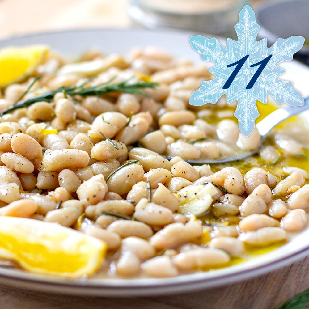 Italian White Beans With Rosemary & Garlic