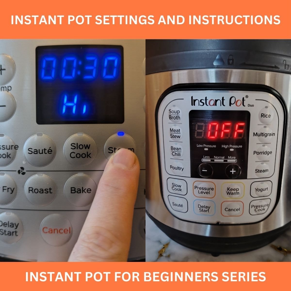 display instant pot