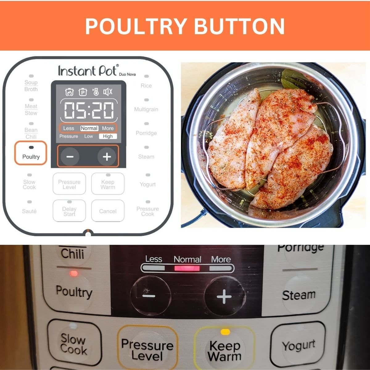 instant pot poultry setting