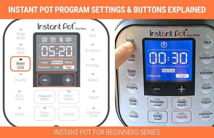 Instant pot elevation adjustment hot sale