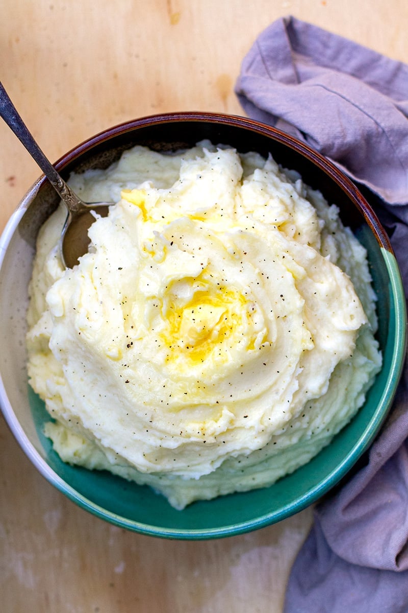 Pressure Cooker Mashed Potatoes With Sour Cream
