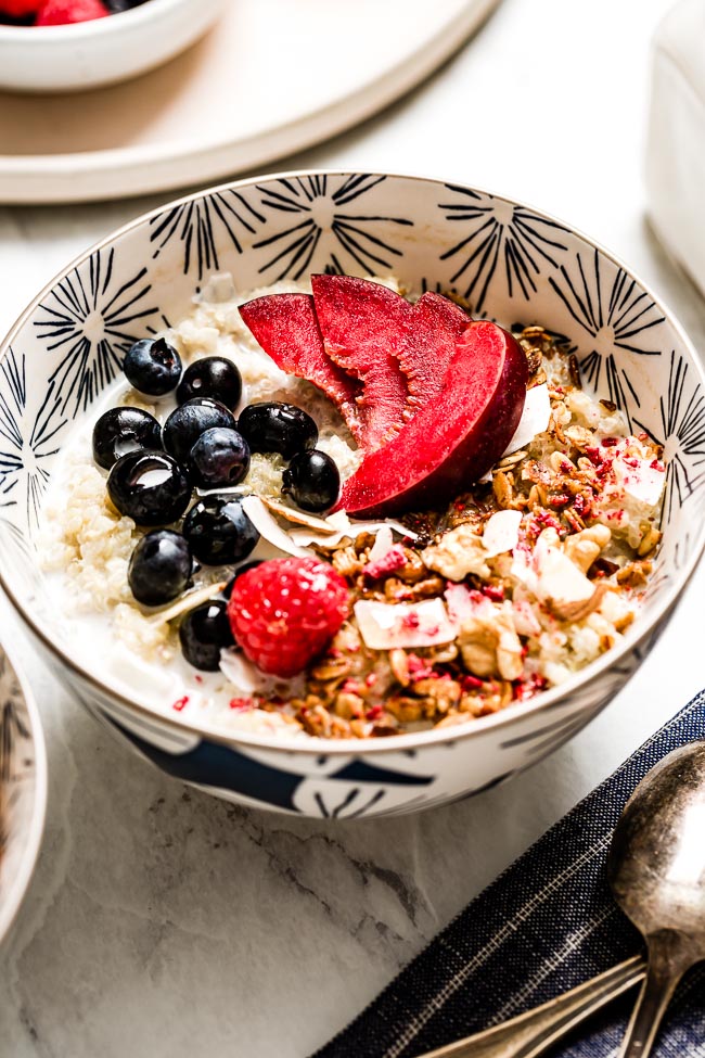 Instant Pot Quinoa Breakfast Bowl Recipe