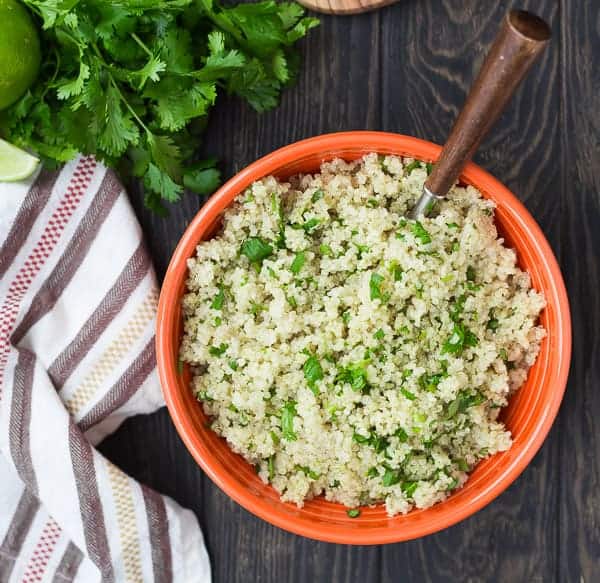 Cilantro Lime Instant Pot Quinoa