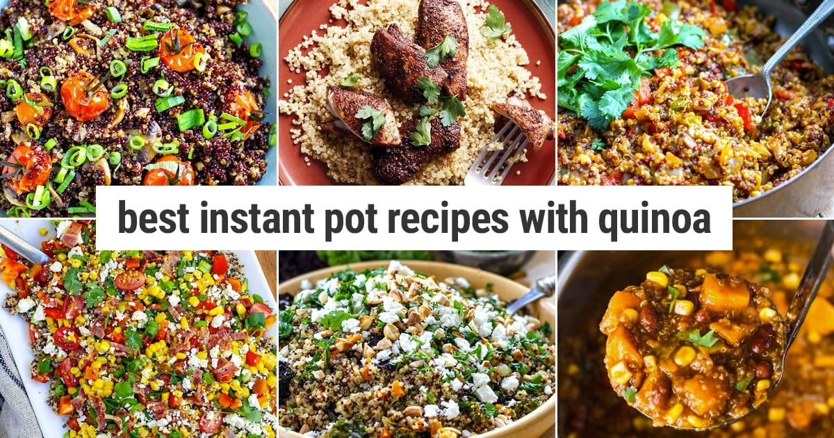 Vegan quinoa instant online pot recipes