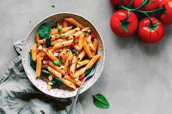 Vegan Veggie-Packed Pasta