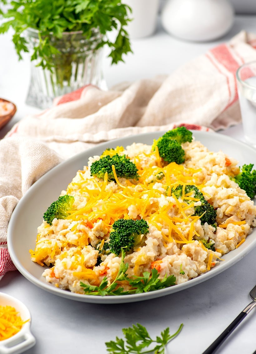 Chicken Broccoli & Rice In The Instant Pot