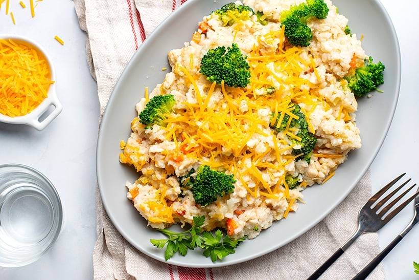 Chicken Broccoli & Rice In The Instant Pot