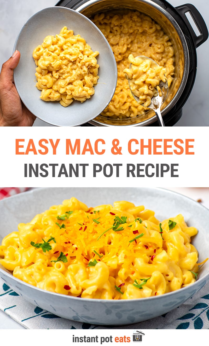 instant pot macaroni cheese with vegetables
