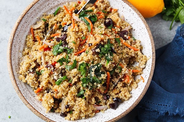 Instant Pot Mediterranean Quinoa