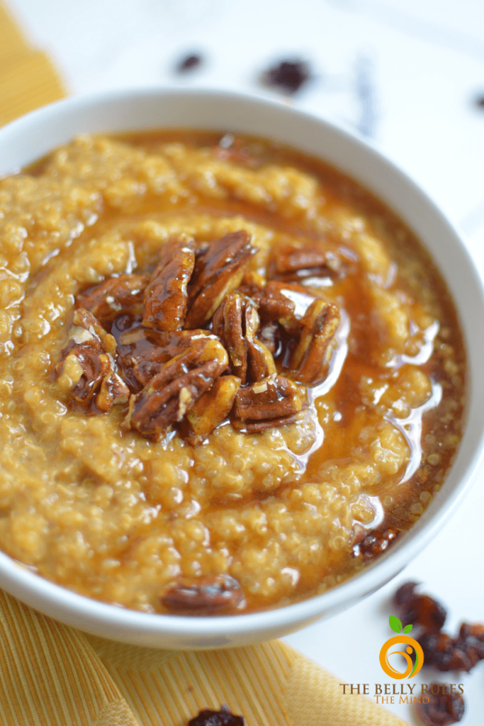 Instant Pot Pumpkin Quinoa Breakfast Porridge