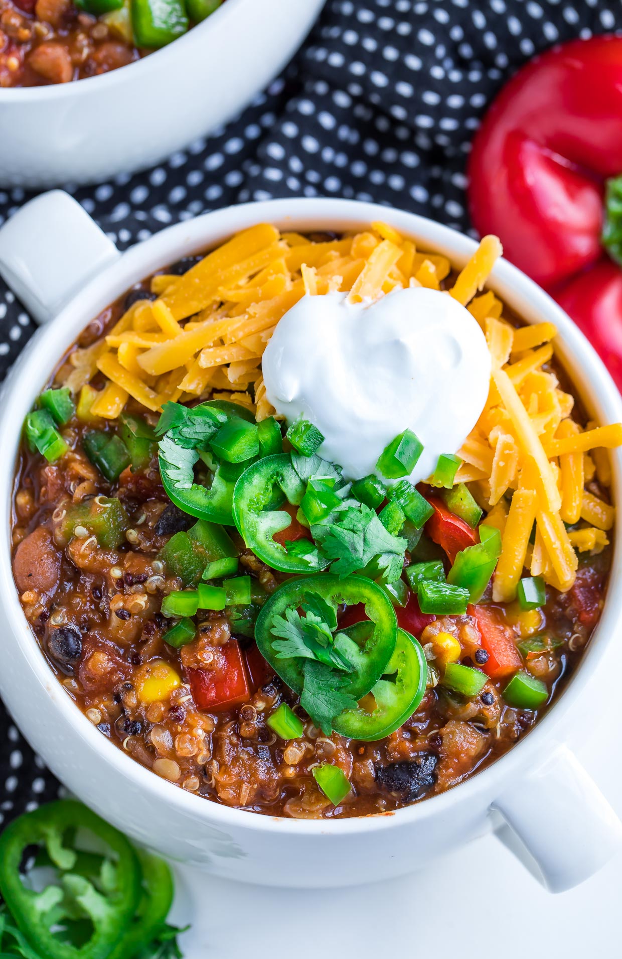 The BEST Instant Pot Chili (Easy + Delicious!) - Platings + Pairings