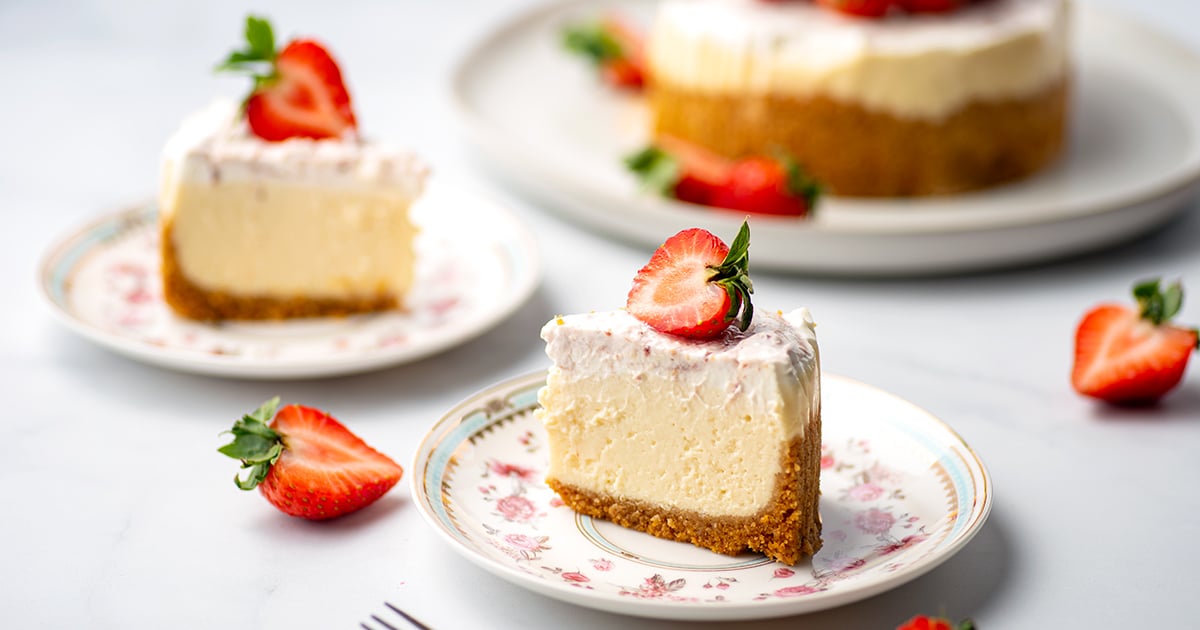 Recipe This  Instant Pot Strawberry Cheesecake