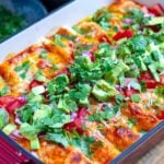 Instant Pot Chicken Enchiladas In Chipotle Sauce