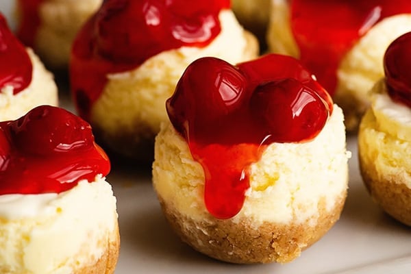 INSTANT POT CHEESECAKE BITES 