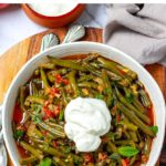Instant Pot Turkish Braised Green Beans