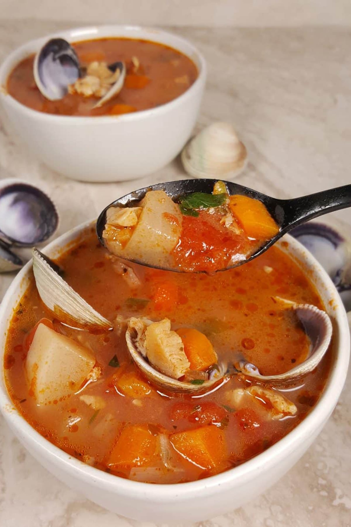 Low Carb Manhattan Clam Chowder Soup