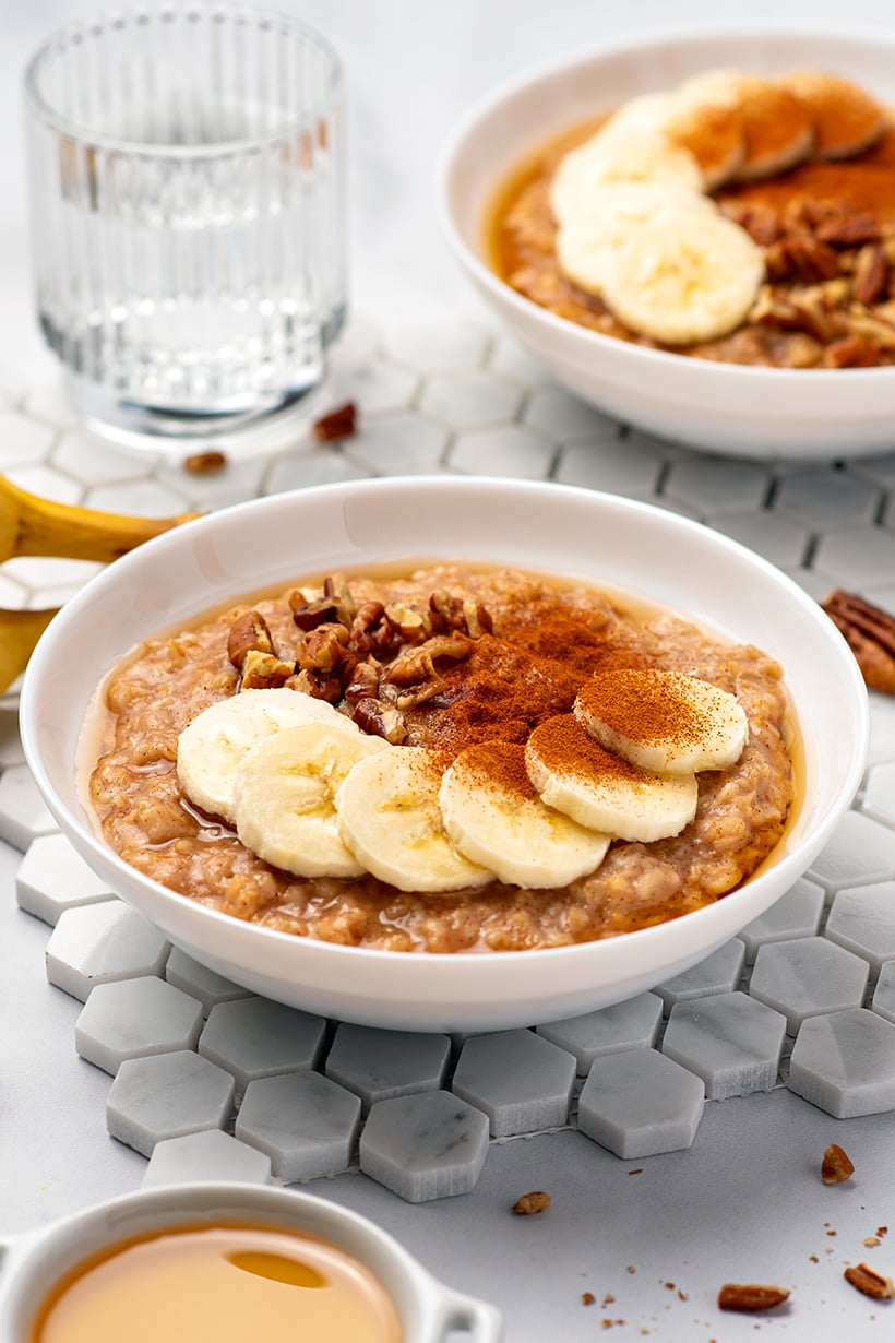 Instant Pot Oats With Cinnamon & Banana