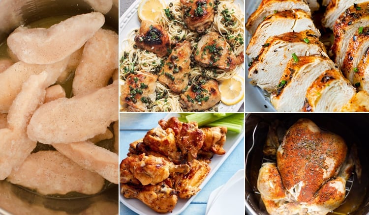 Instant Pot Frozen Chicken Recipes