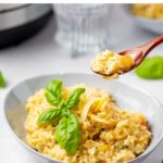 Instant Pot Risotto With Vegetables & Parmesan