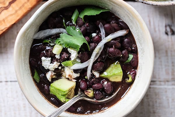 Instant Pot Cuban Mojo Black Beans