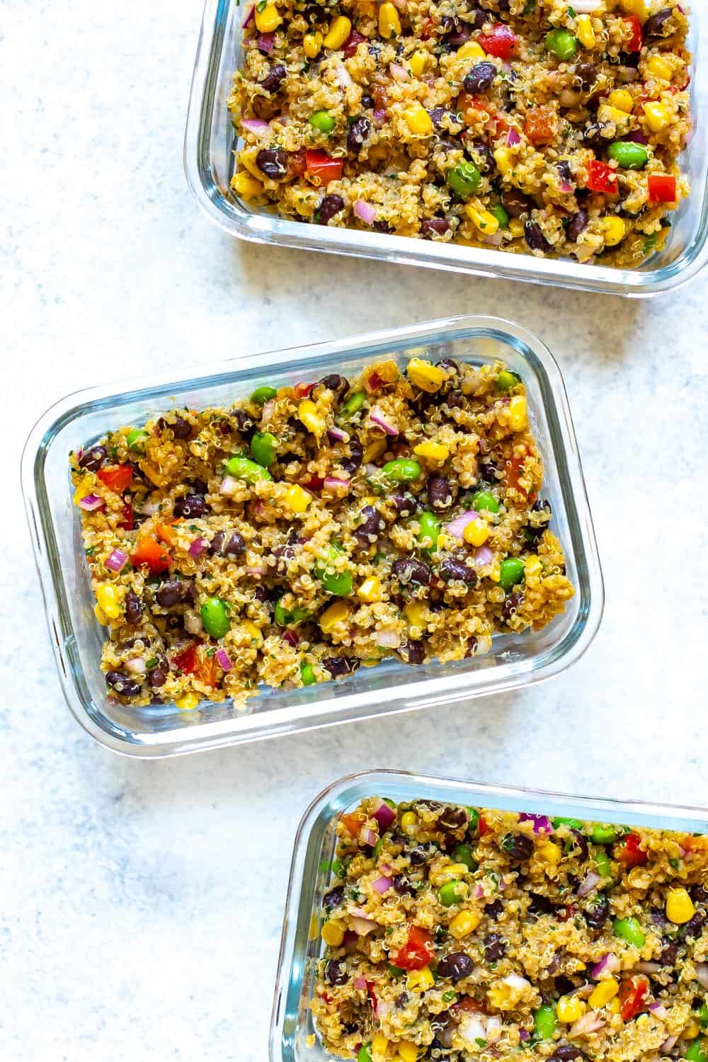 INSTANT POT BLACK BEAN QUINOA SALAD