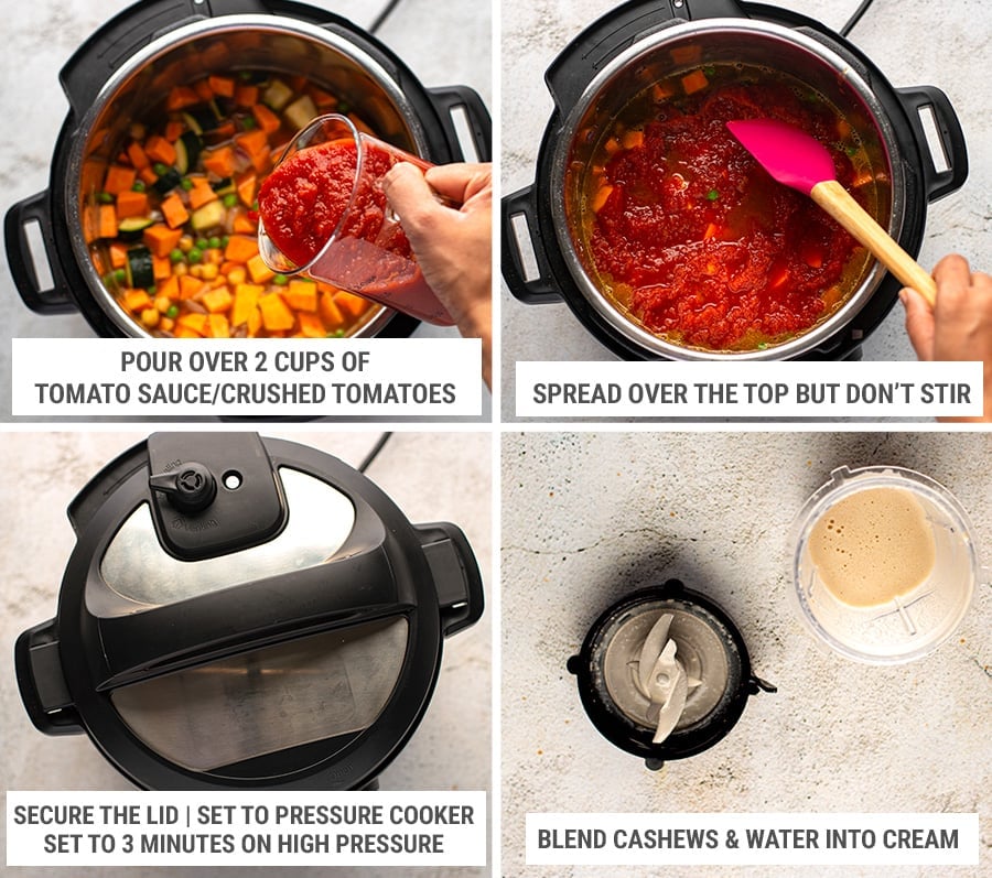 How to make Instant Pot tikka masala vegan style