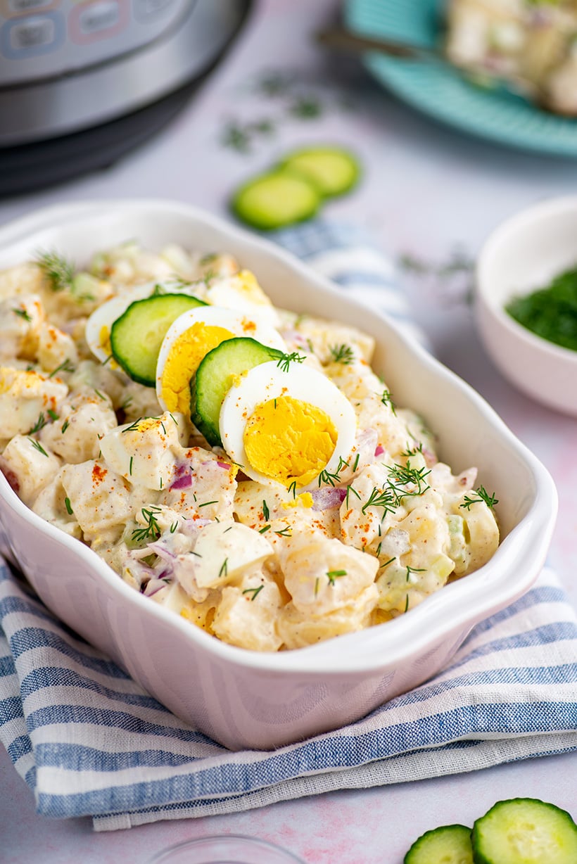 Instant Pot potato and egg salad