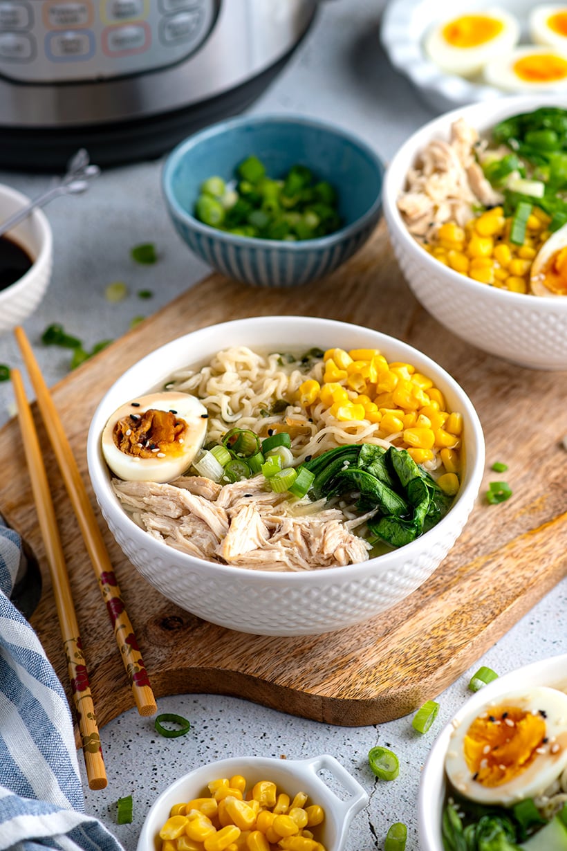 Instant Pot Ramen Noodles With Chicken & Miso