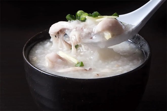 Instant pot rice congee