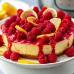 Instant Pot Raspberry Lemonade Cheesecake