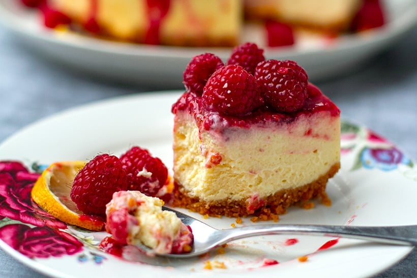 Raspberry Lemonade Cheesecake (Instant Pot Recipe)