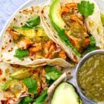 Easy Chicken Tacos With Salsa Verde Instant Pot