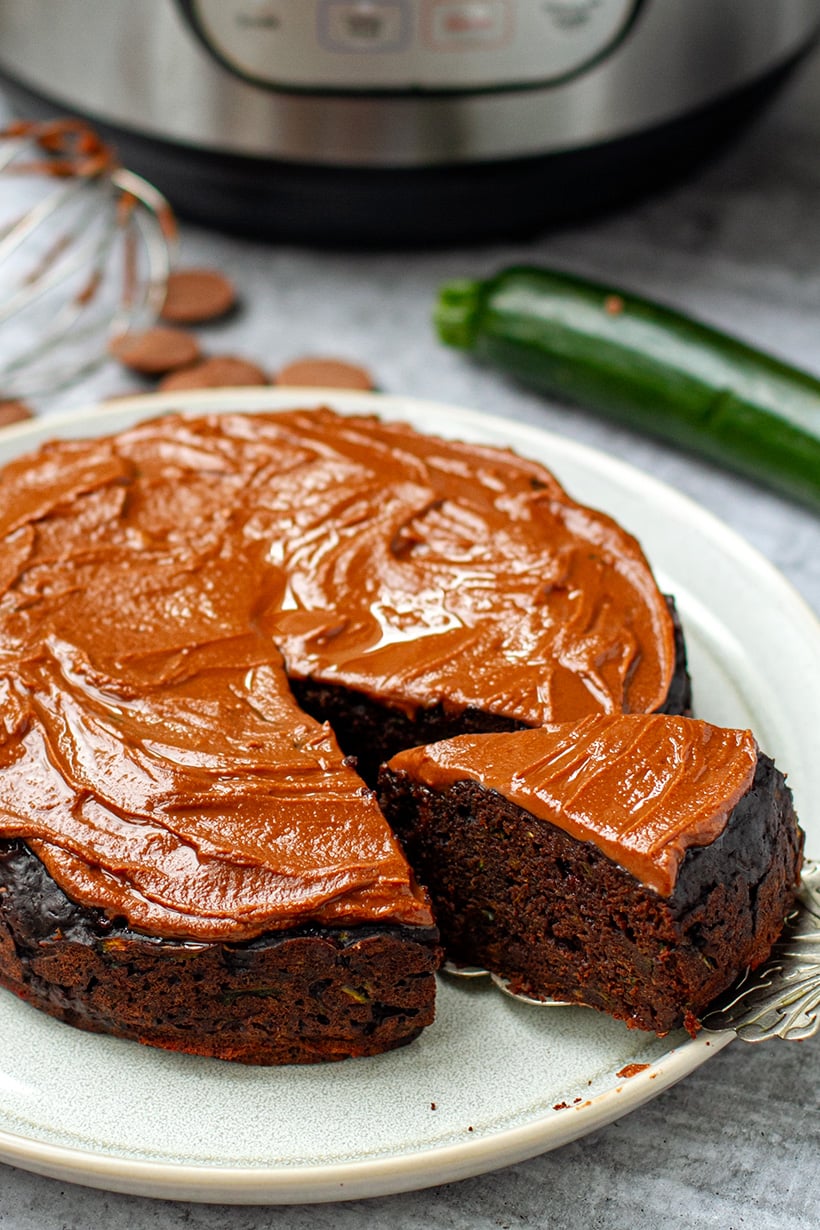 Instant Pot Chocolate Zucchini Cake