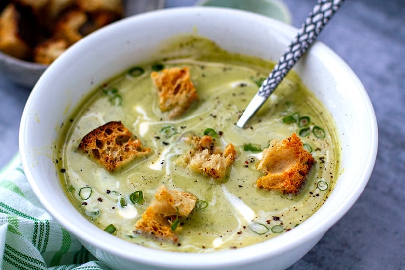 Zucchini soup Instant Pot recipe