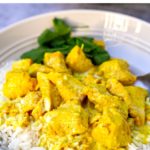 Coconut Chicken Curry (Instant Pot Recipe, 5 Ingredients Only)