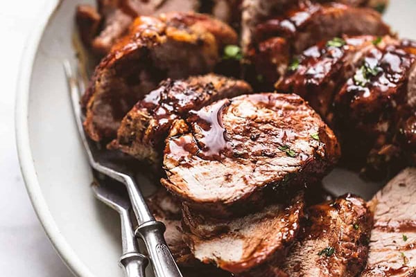 Instant Pot Balsamic Pork Tenderloin