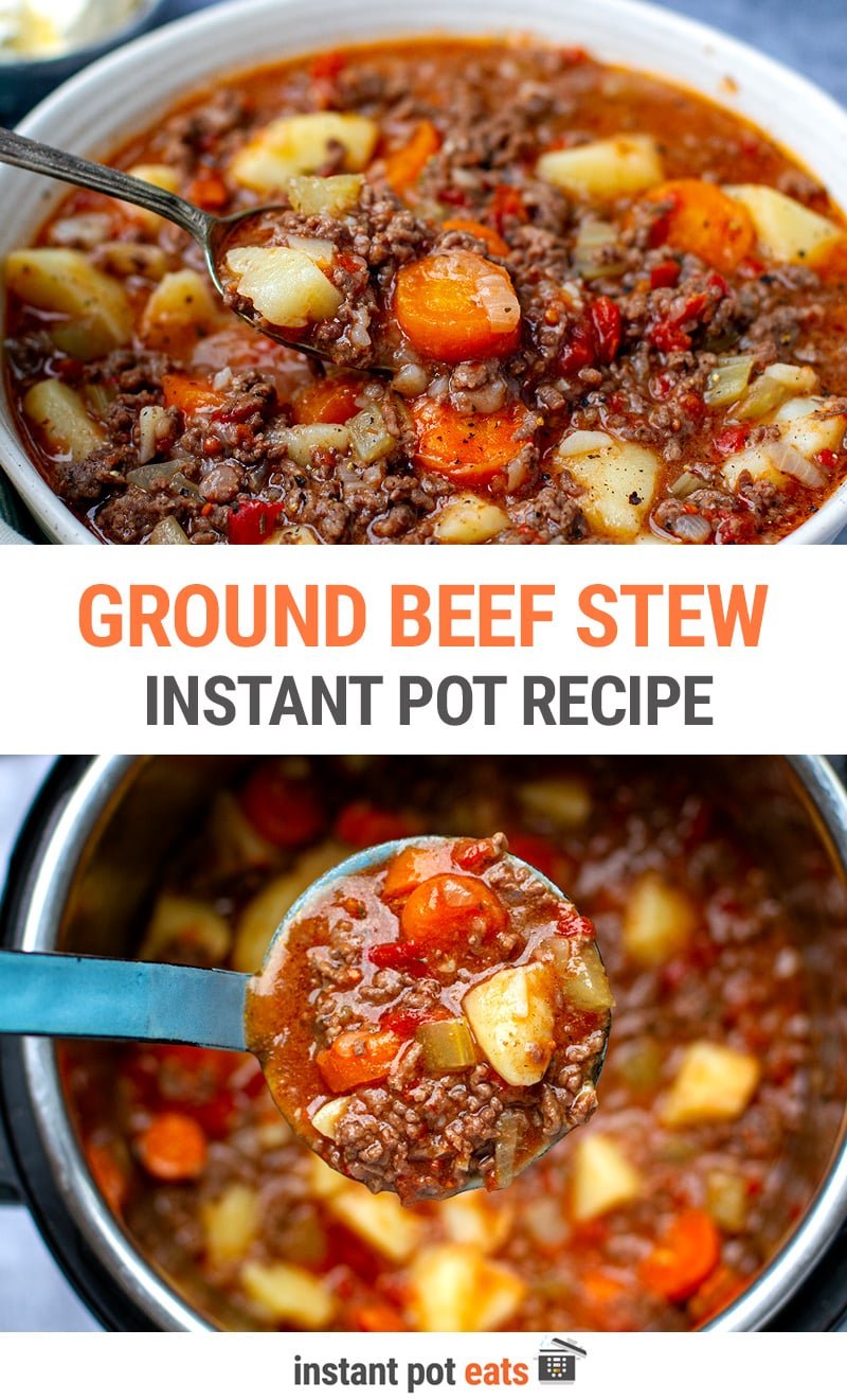 Instant Pot Ground Beef Stew (Budget-Friendly, One-Pot)