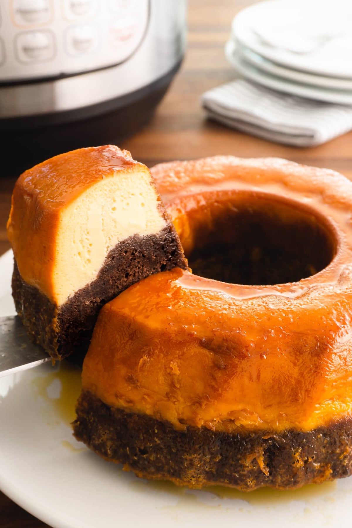 Instant Pot Chocoflan