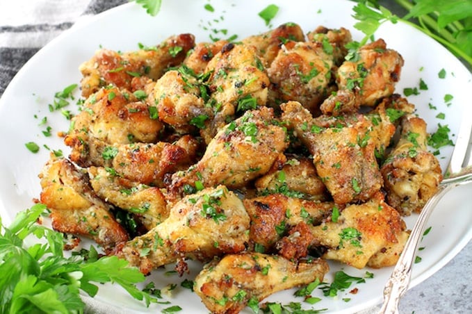 Garlic Parmesan Chicken Wings