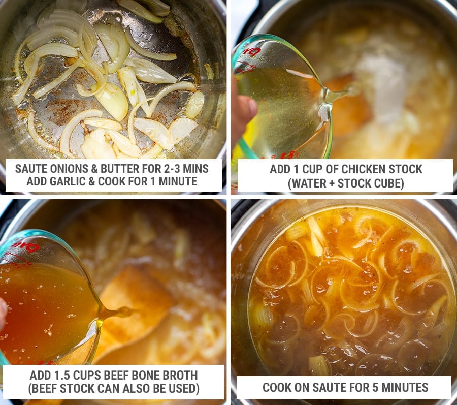 How to make Instant Pot gravy steps 1