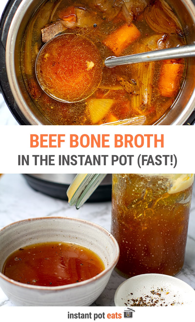 Beef Bone Broth In The Instant Pot