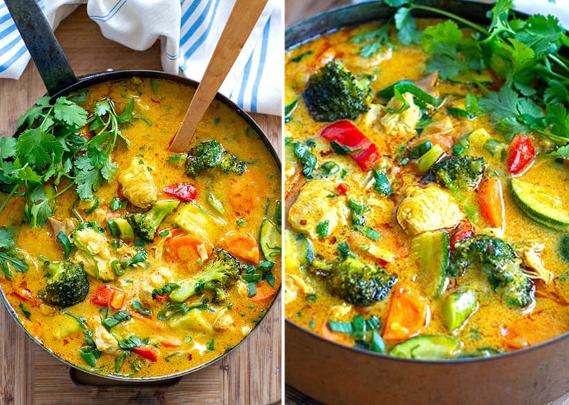 Instant Pot Thai Chicken Curry