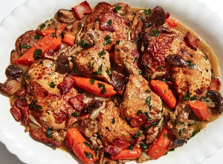 Instant Pot Coq Au Vin Stew