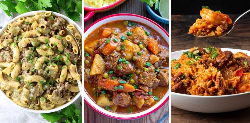 Instant Pot one-pot recipes: Philly cheese steak pasta, beef moroccan stew, jambalaya