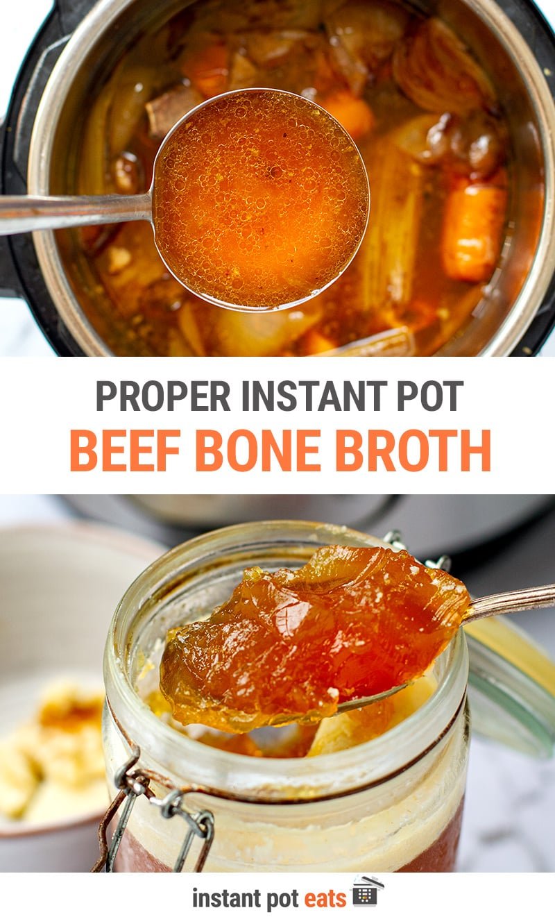 Instant Pot Beef Bone Broth Recipe